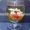Premium grade individual wrapped blooming flower tea