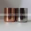 Stainless Steel Soy Candle Jar With Copper Plating