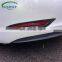 Для Tesla Model 3 Задний противотуманный фонарь декоративный рамка Карбон Taillight защитный чехол Модифицированные аксессуары декорация