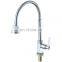 Chrome Plated Kitchen Faucet Single Hole Pull Down Spout Kitchen Sink Tap