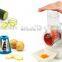 3 in 1 function homeuse food processor with thin slicer blade