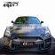 replacement nism style car accessories for nissan GTR with spoiler diffuser front bumper side skirt