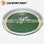 hard designer plastic serving food tray