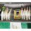 High Efficiency Stainless Steel Automatic Prawn Halves Shrimp Deveiner Back Cutting Machine