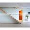 ISO Certified Luxury Indoor Steel Stringer Floating Staircase Steel Stairs
