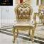 Antique dining room sets Genuine leather dining chair and table