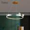 Professional Factory Indoor Decoration Living Room Bedroom Modern Iron Acrylic LED Pendant Light
