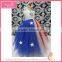 Gauze Five-pointed star decoration fluffy voile girl's dress children frocks designs