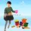 Outdoor school kid plastic bucket kid plastic Cube bucket School Plastic Waist Bucket