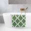 2022 latest design diamond shaped microfiber bath mat non slip bath rugs