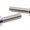 Anti Corrosion SS Cross Recessed Screw , Fully Threaded Cheese Head Screw