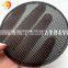 SUS 304 Perforated Metal Mesh For Speaker Grille With Black Color