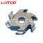 LIVTER Woodworking Edge Banding Machine Tool Straight  Groove Wood Carving Fine Trimming Knife Cutter Head