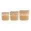 Supplier set of 3 woven basket planters in natural Seagrass Plant Basket Plant Holder Storage Basket Wholesale