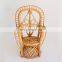 Hot Sale Rattan Plant Stand, Vintage mini rattan plant chair Boho Peacock chair Wholesale Vietnam Supplier