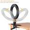 New 6inch Selfi Ring Lamp Desktop Arm Stand Live Makeup Computer Ring Light Multicolor Led Selfie Light