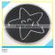 Heat Transfer Diamond Rhinestone Applique Hotfix Round Horse Hair Star Rhinestone Patch 12.5x12.5cm