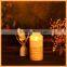 Delicate Paraffin Wax moving flame led Candles