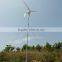 efficient economical 300w Horizontal axis wind turbinetal