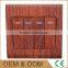 A series red wood series 4 gang wall switch, hot sell 4 gang led wall switch                        
                                                                                Supplier's Choice
