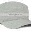 High quality metal buckle hat wholesale printing brim plain custom military cap