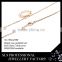2015 christmas new hot items for prong setting ladies neckalce in natural stones rhinestone chain layer necklace