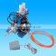 Vertical core wire stripping machine