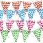 Triangle Decorative Flags Banners for Party