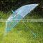 Fashion 21" clear plastic polka dot ladies umbrella