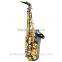 MAS-706 Black nickel golden key Alto saxophone from China manufacturer