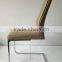 2014 Hot sale modern chrome steel leather dining chair (SZ-DC030)