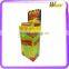 Eye-catching Hair shampoo promotional Display stand floor Cardboard pallet Display shelf