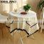 Hot selling luxury ivory wedding table cloth