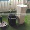 hexagon shape plastic flower pots