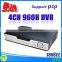 h 264 cctv dvr security Network standalone DVR System