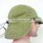 cotton twill outdoor ear flaps caps