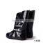 PVC fashion rain shoe cover for women