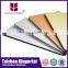Alucoworld 2016 Colorful PVDF Coating red building meterials aluminum composite panel