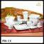 bone china square 75pcs dinnerware set mordern design