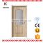 Hot selling pvc glass wooden door