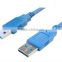 Flat USB 3.0 OTG cable AM to AM cable