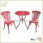 3 Piece Bistro Set Outdoor Furniture multiple color available cast aluminum used patio furniture