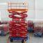 12m height Outdoor battery powered mini scissor lift platform