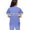 Wholesale OEM Popular Fashion Classics Women's 4 Pocket V-Neck Solid Top/Hospital uniformTop/Nurse Uniform