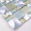 LA048 easy-clean 8mm thickness aluminum glass kitchen backsplash tile