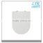 U012-E001 toilet seat types white color with SUS304 strainless steel cover