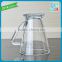 2016 hot sale glass mug V shape transparent glass mug wholesale glass mug with thick bottom
