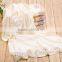 hot sale 100% bamboo fiber luxury bamboo towel with lace