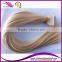 Double drawn European Remy Tape Hair Extension 40pcs