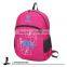 Hot sell fashion practical korean fold up backpack